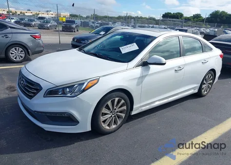 2016 Hyundai Sonata Sport from USA, damaged, VIN 5NPE34AF5GH376973